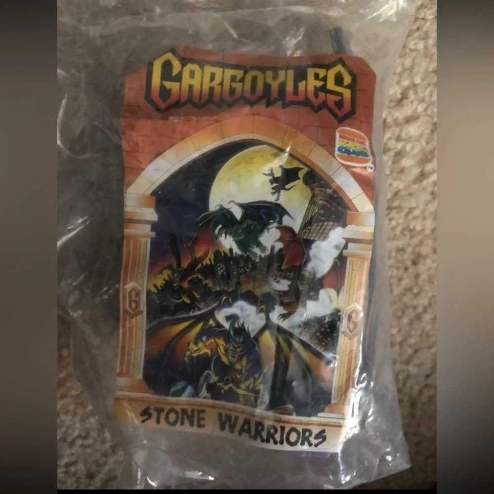 Gargoyles Stone Warriors Toy Burger King 90s Kids Club Toy Sealed